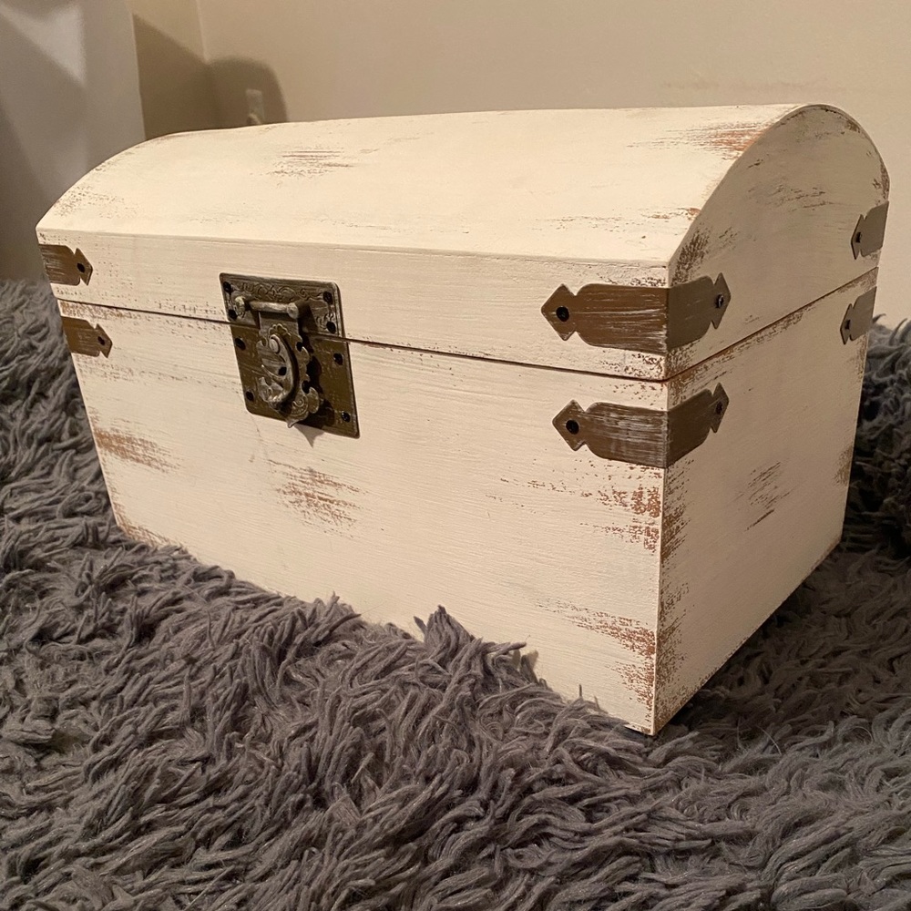 Ivory Card Box Wedding